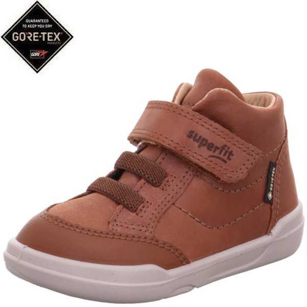 Superfit ocieplane i nieprzemakalne trzewiki Gore-Tex Superfree Braun