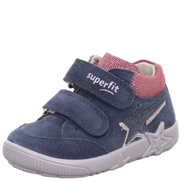 Superfit dziewczęce półbuty Starlight Blau/Pink