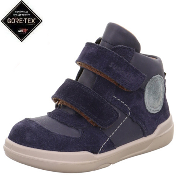 Nieprzemakalne Superfit trzewiki GoreTex SUPERFREE Blau