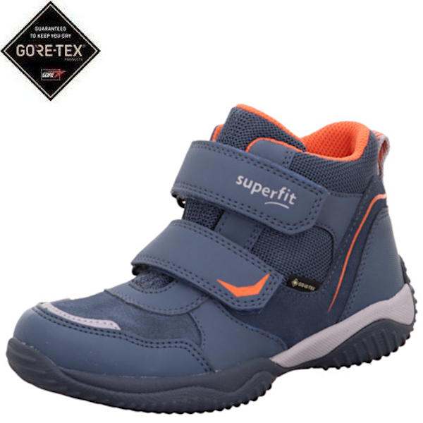 Superfit ocieplane buty sportowe Storm Blau/Rot