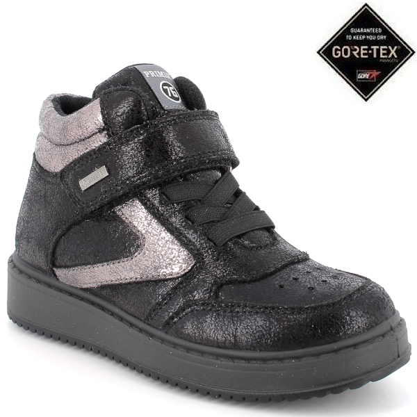 PRIMIGI ocieplane czarne sneakersy z membraną GoreTex