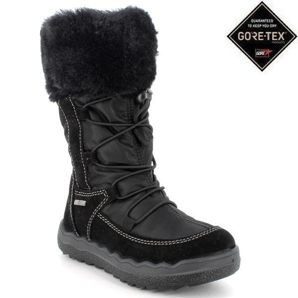 Czarne kozaki zimowe PRIMIGI z membraną GoreTex