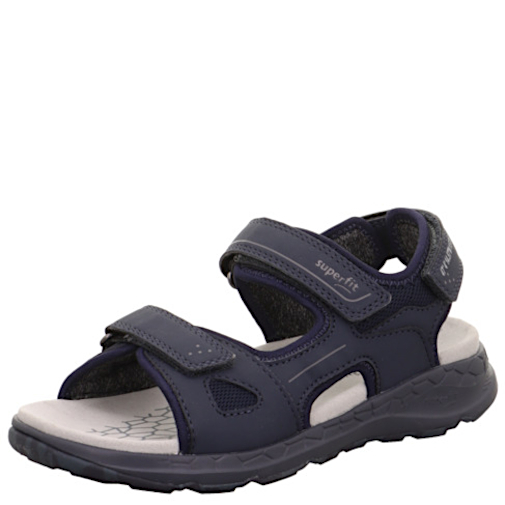 Chłopięce sandały Superfit CRISS CROSS Blau