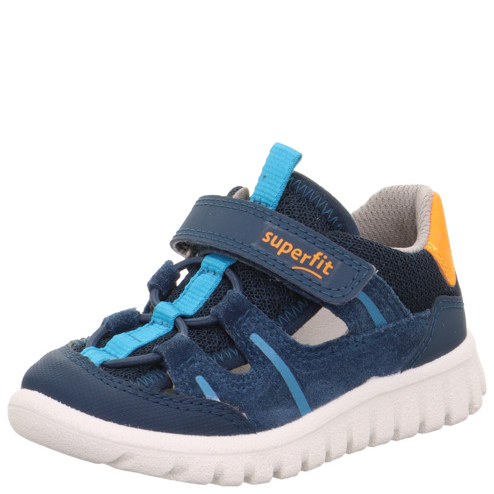Superfit przewiewne buty sportowe SPORT7 Mini Blau/Orange