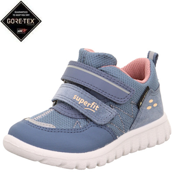 Superfit lekkie dziewczęce nieprzemakalne buty sportowe SPORT7 MINI