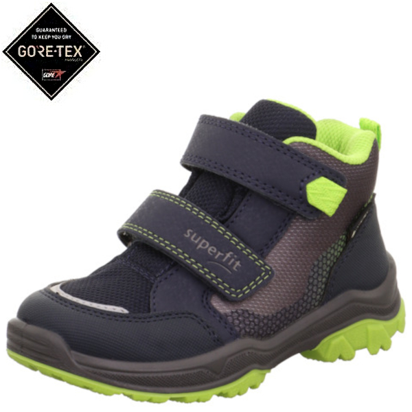 Superfit ocieplane buty z membraną GoreTex Jupiter Blau/Hellgrun