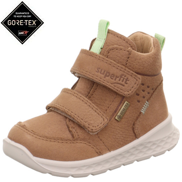 Superfit ocieplane buty dla dzieci BREEZE Braun/Hellgrun