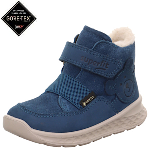 Superfit ocieplane buty dla dzieci BREEZE Blau/Grun
