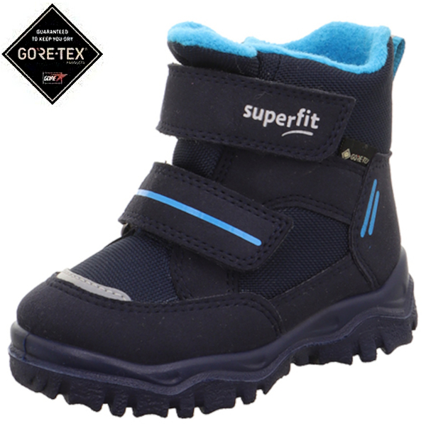 Superfit buty zimowe Husky1 Blau/Hellblau z membraną GoreTex