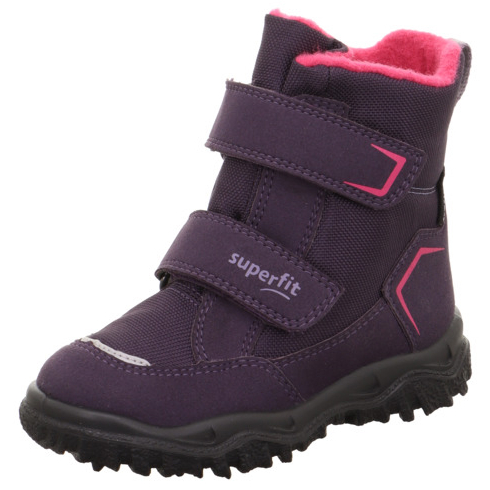 Superfit dziewczęce buty zimowe HUSKY1 z membraną Lila/Pink
