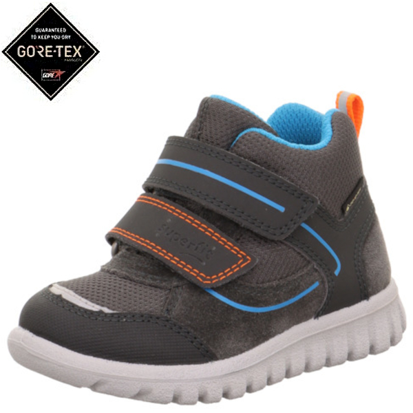 Superfit ocieplane dziecięce buty sportowe Sport7 Mini Grau/Turkis
