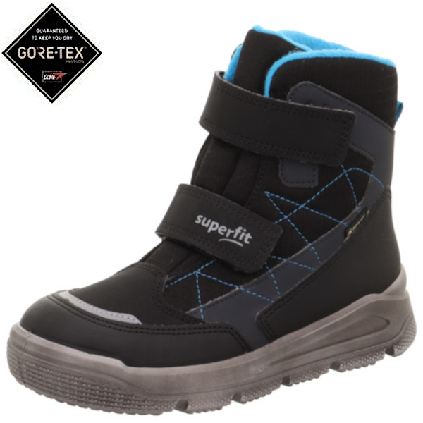 Buty zimowe Superfit MARS Schwartz/Turkis z membraną GoreTex