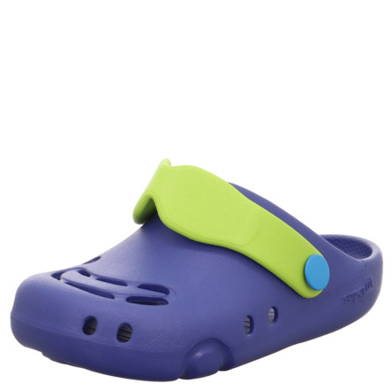 SUPERFIT klapki do wody barefoot Splash-C Blau/Hellgrun