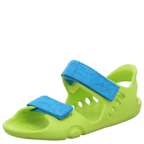 SUPERFIT piankowe sandałki do wody barefoot Splash-S Hellgrun/Turkis