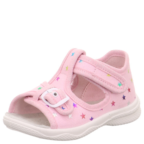 Sandałki Superfit Kapcie Polly Rosa/Mehrfarbig