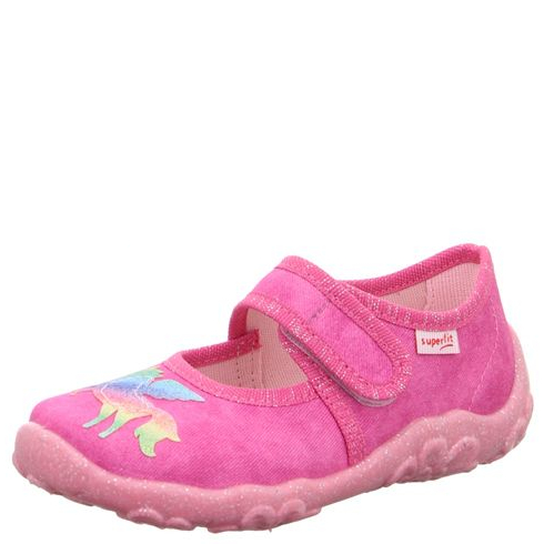 Dziewczęce kapcie Superfit BONNY Rosa/Mehrfarbig