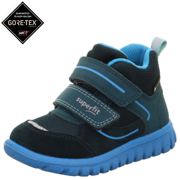 Superfit ocieplane buty sportowe z membraną GoreTex Sport7 Mini Grun/Turkis
