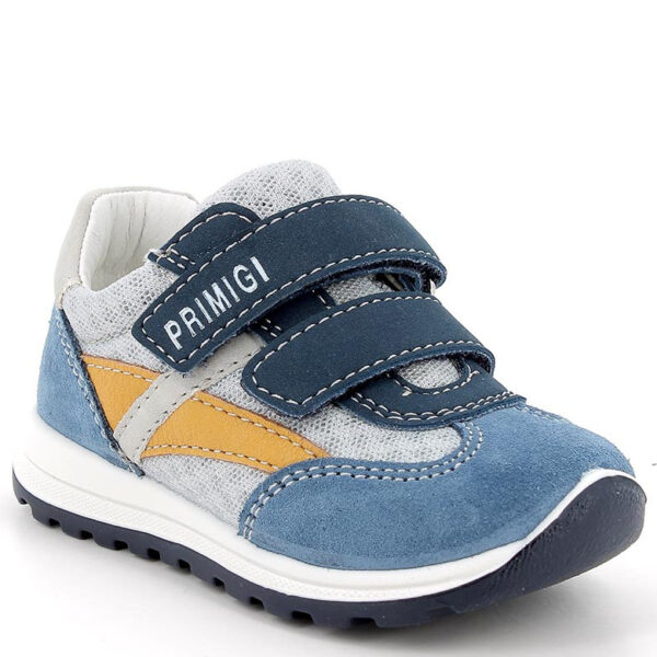 Buty PRIMIGI szaro-niebieskie sneakersy dla chłopca