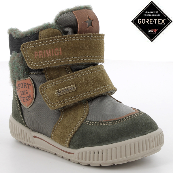 PRIMIGI zielone buty zimowe z membraną GoreTex