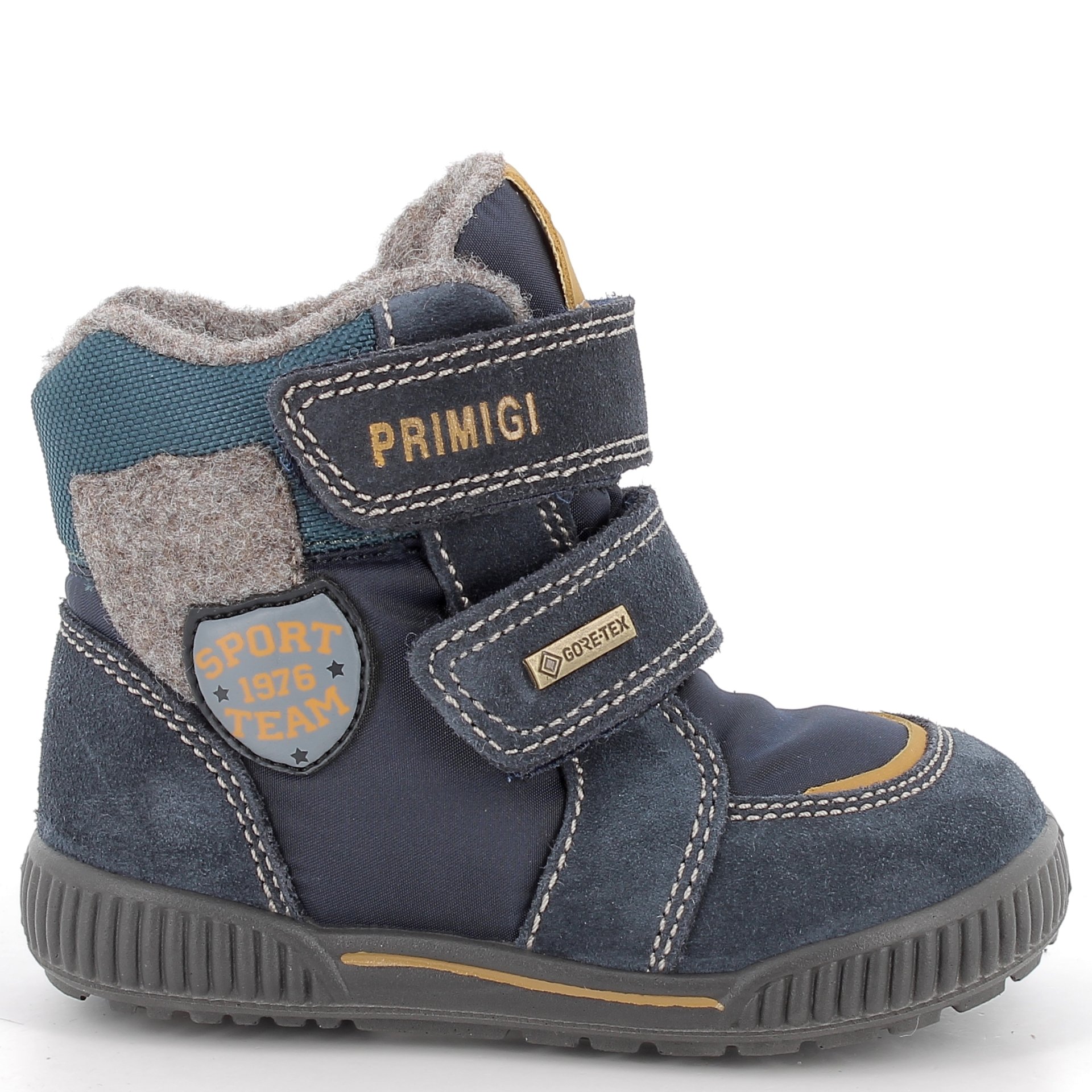 PRIMIGI granatowo-niebieskie buty zimowe z membraną GoreTex - obrazek 3