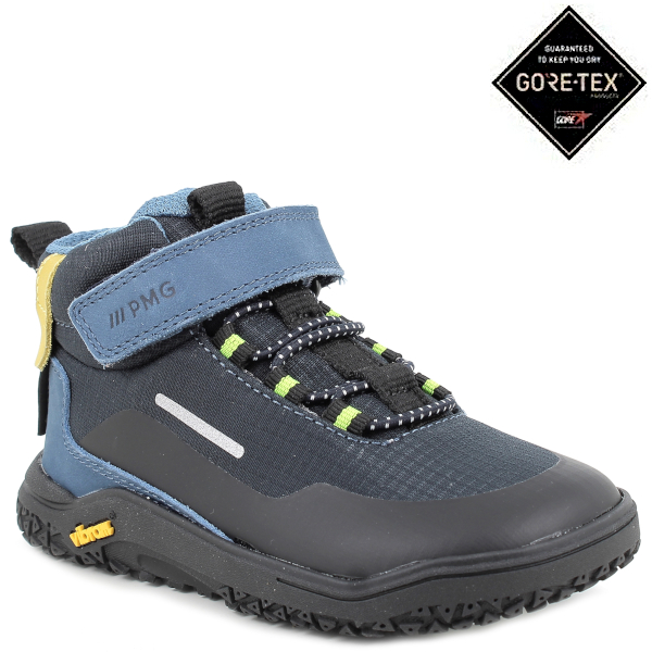 PRIMIGI lekkie i elastyczne granatowe buty barefoot z membraną GoreTex