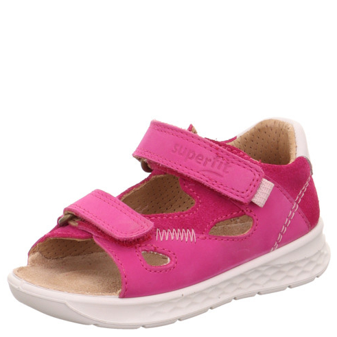 SUPERFIT dziecięce sandały Lagoon Pink/Gelb