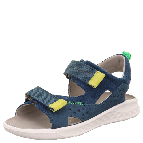 SUPERFIT lekkie sandały Lagoon Midi Blau/Gelb