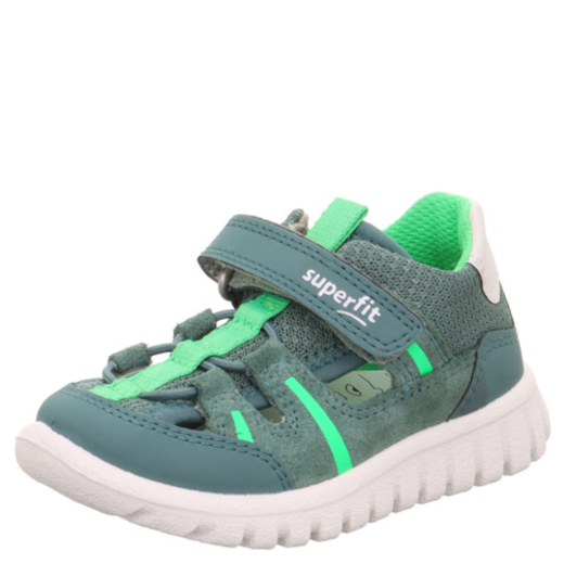 Superfit przewiewne buty sportowe SPORT7 Mini Grun/Hellgrun