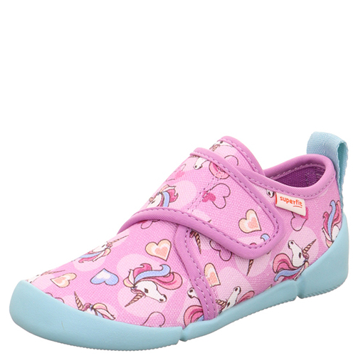 Superfit dziewczęce kapcie barefoot VENTI Rosa/Mehrfarbig