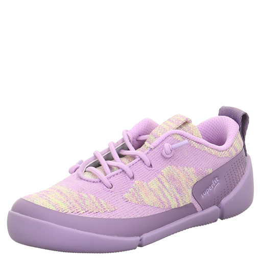 Superfit lekkie i przewiewne wsuwane buty sportowe Barefoot Vento Lila