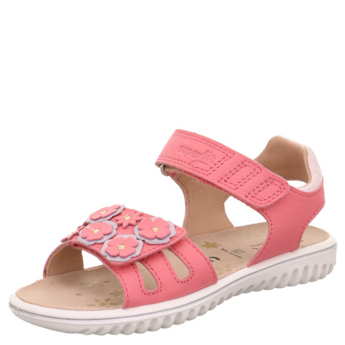 SUPERFIT dziewczęce sandałki Sparkle Pink