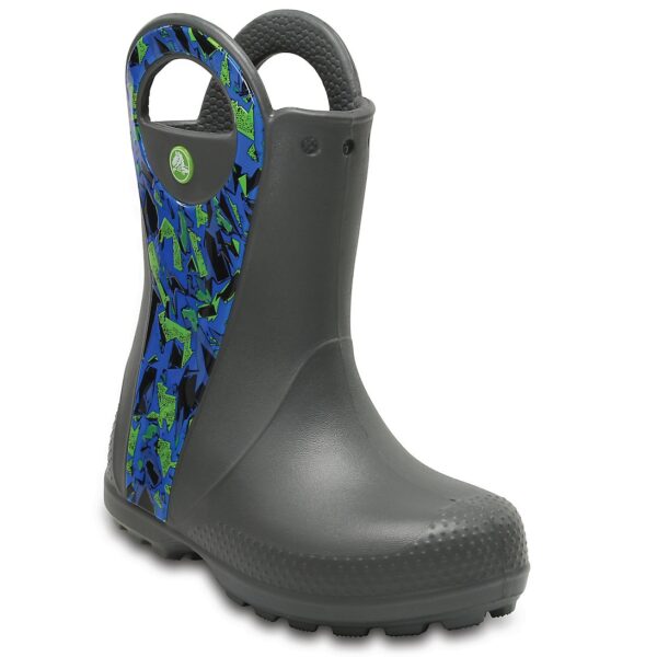 Handle It Graphic Boots Grey