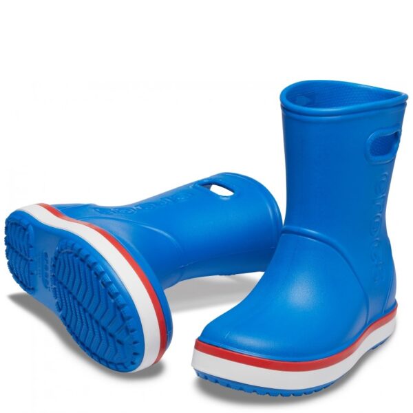 Crocs kalosze Rain Boot Bright Cobalt/Flame