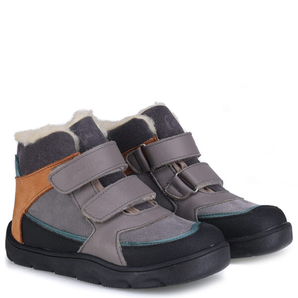 Lekkie i elastyczne buty dla dzieci zimowe Emel EV 2809