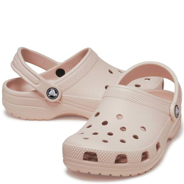 Klapki dziecięce Crocs Kids Classic Clog T Quartz 206990-6UR