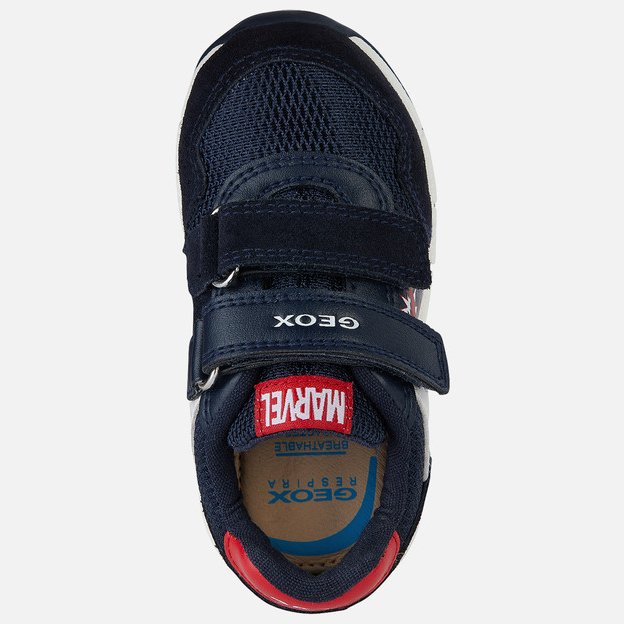 GEOX Sneakersy dziecięce SPIDERMAN B ALBEN B.B NAVY/RED - obrazek 4