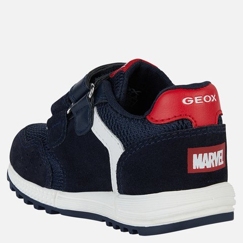 GEOX Sneakersy dziecięce SPIDERMAN B ALBEN B.B NAVY/RED - obrazek 3