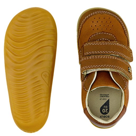 Bobux buty sportowe Step Up Riley Caramel+Toffee - obrazek 3