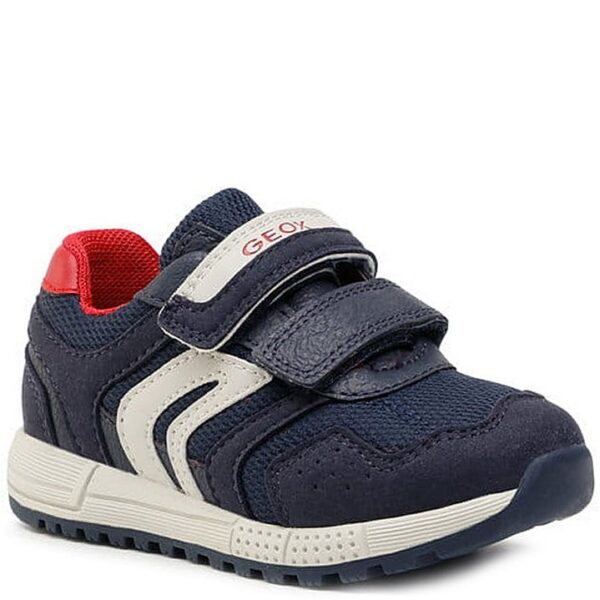 GEOX Sneakersy dziecięce B Alben B. D Navy/White