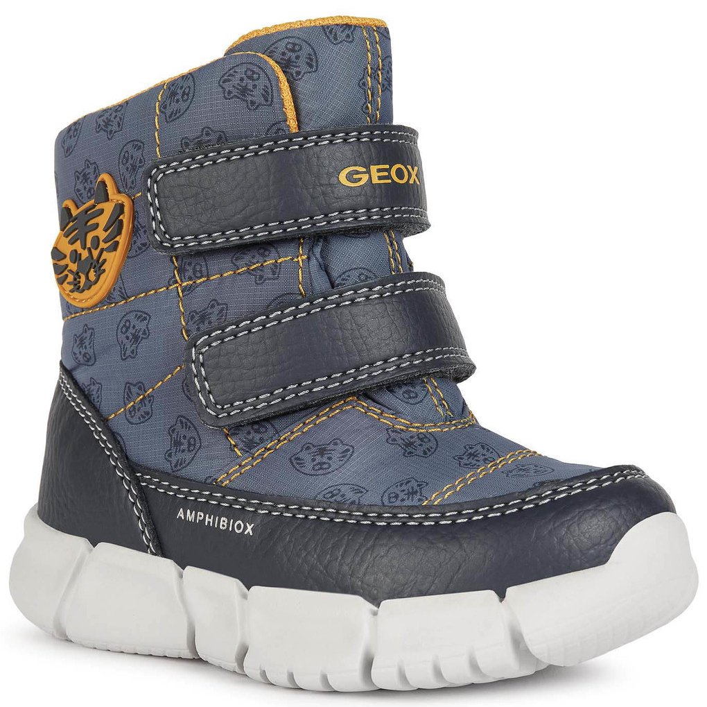 GEOX lekkie i ciepłe dziecięce zimowe buty FLEXYPER