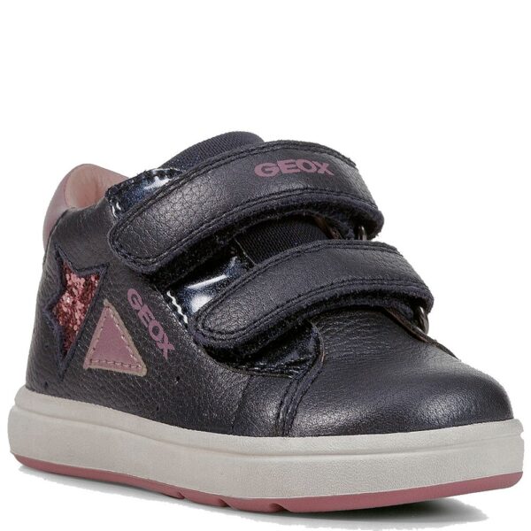 GEOX dziewczęce buty na jesień B BIGLIA G. A Navy/DK Pink