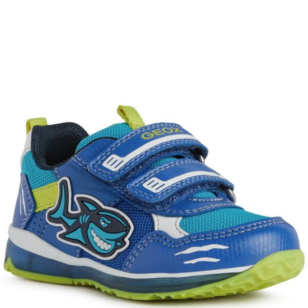 Buty Geox Sneakersy dla chłopca B Todo B. A Royal/Lime Green