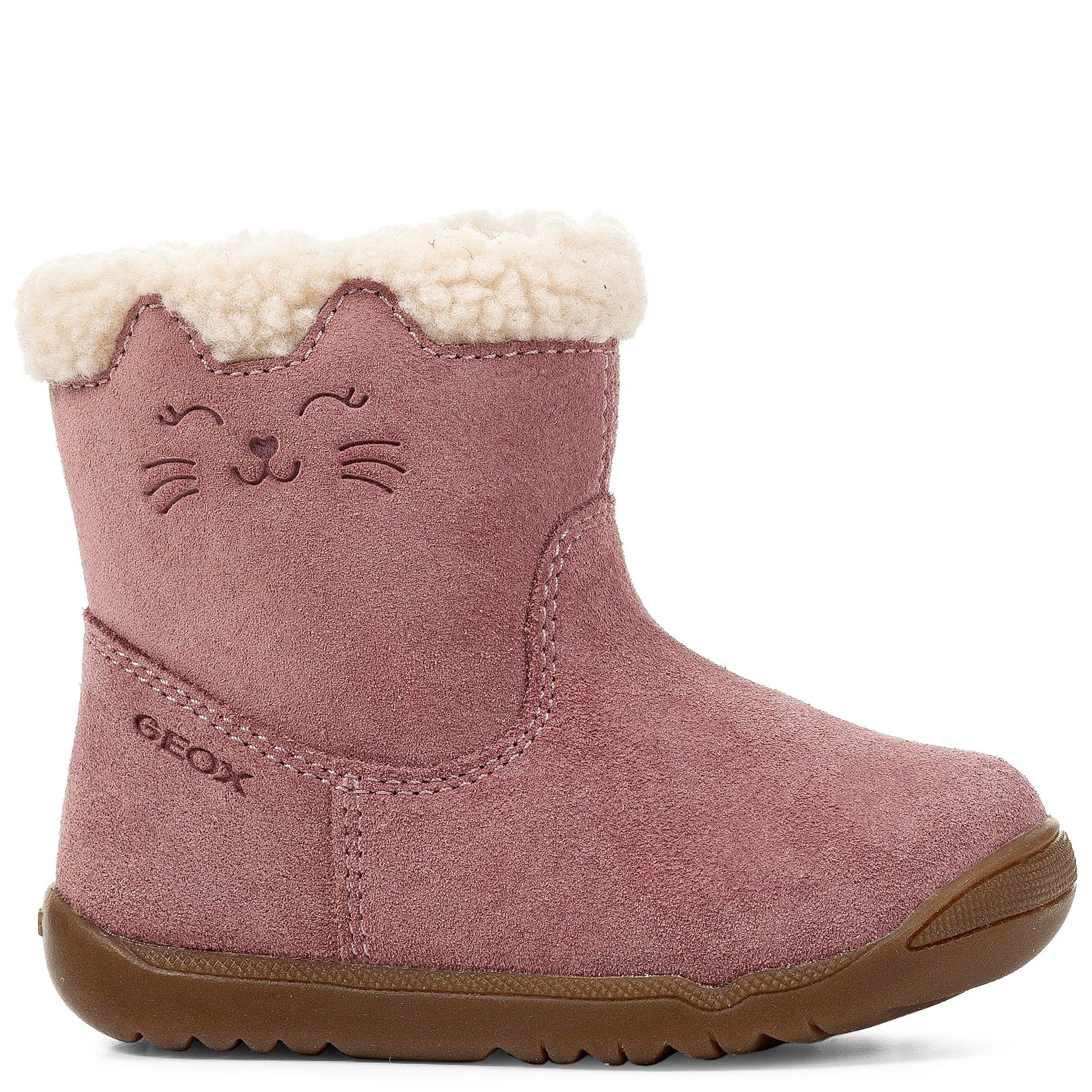 Dziewczęce buty zimowe GEOX B Macchia G. B Rose Smoke - obrazek 4