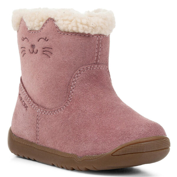 Dziewczęce buty zimowe GEOX B Macchia G. B Rose Smoke