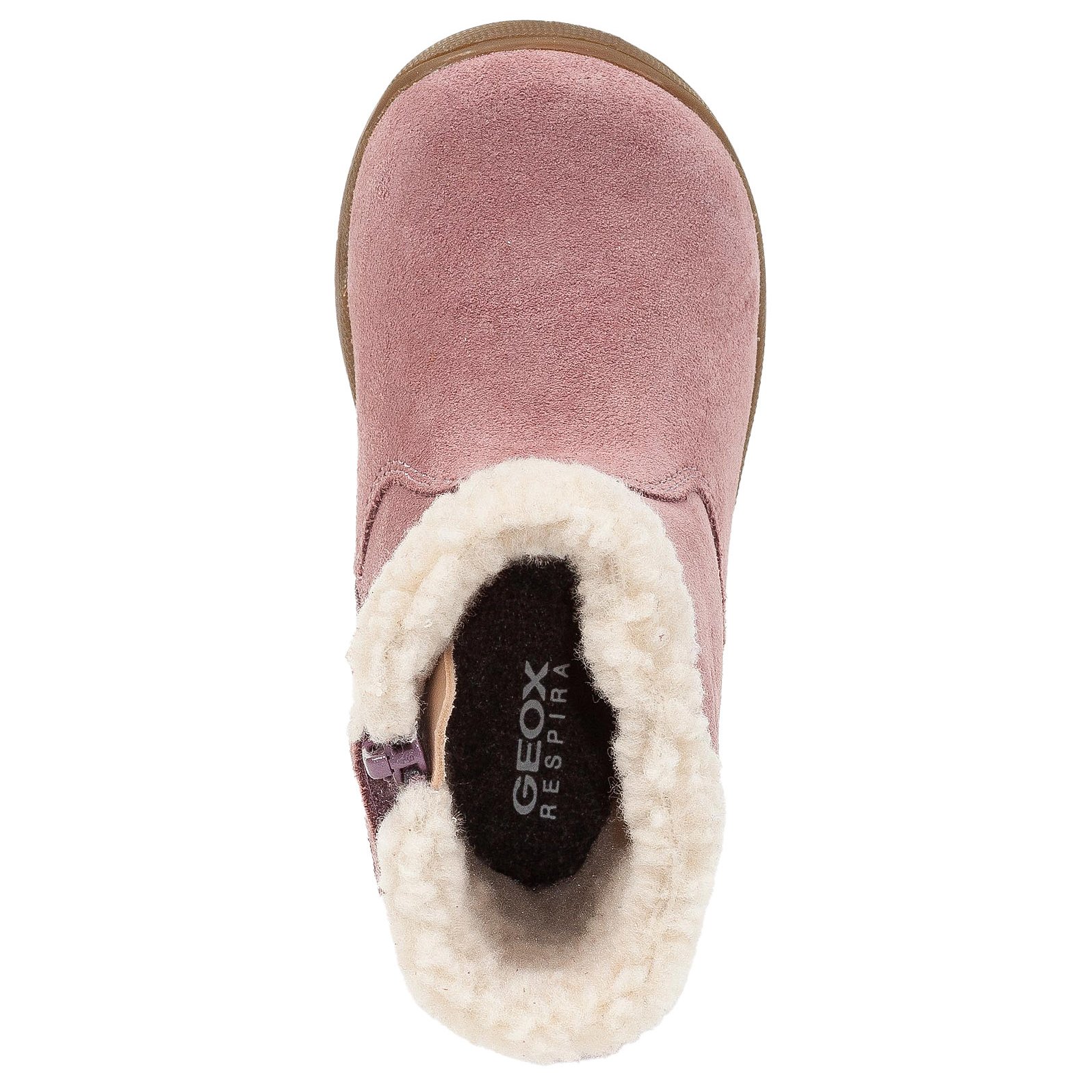Dziewczęce buty zimowe GEOX B Macchia G. B Rose Smoke - obrazek 5