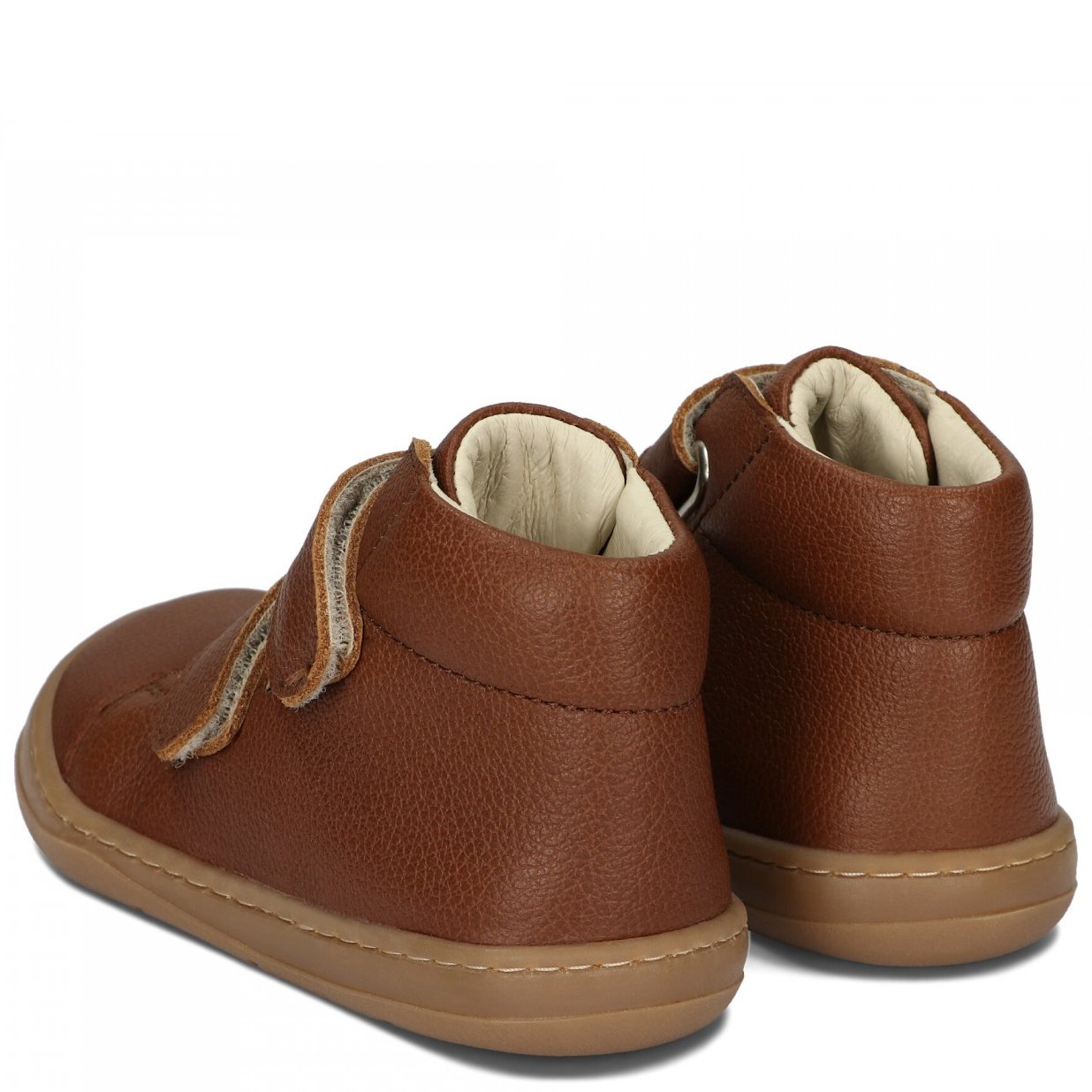 Buty Ameko Trzewiki skórzane Barefoot Dakota Brown - obrazek 3