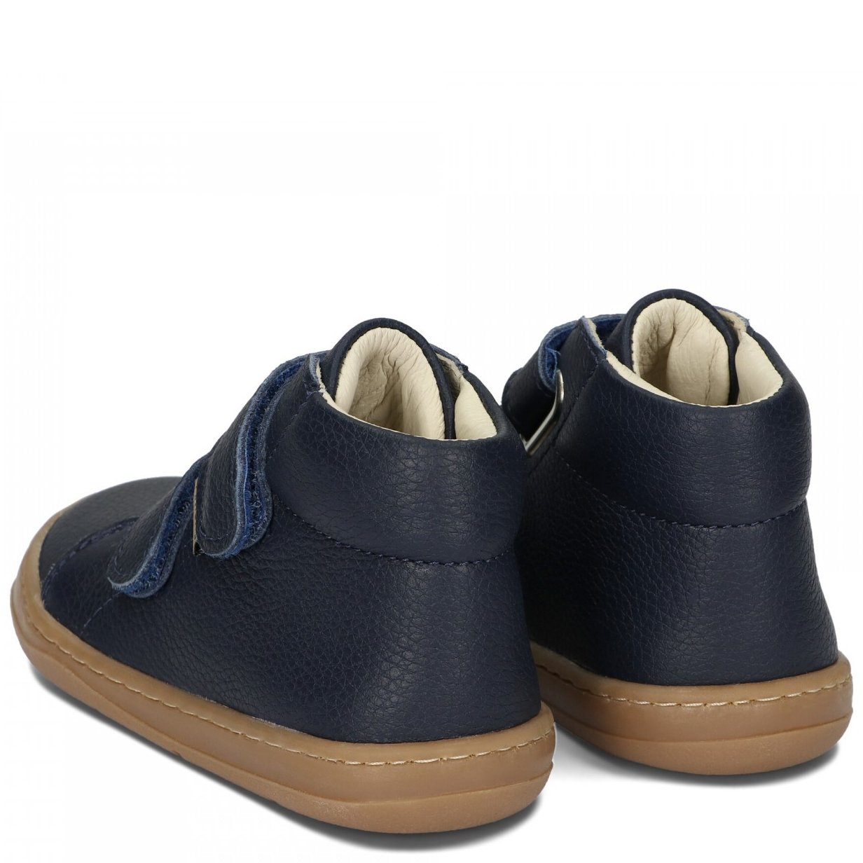 Buty Ameko Trzewiki skórzane Barefoot Dakota Royal - obrazek 3
