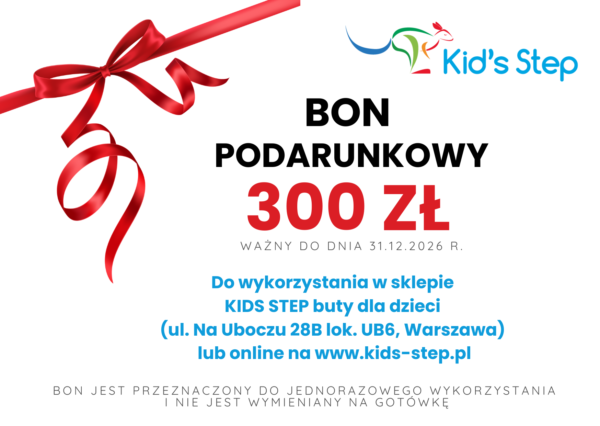 Bon Podarunkowy 300 zł