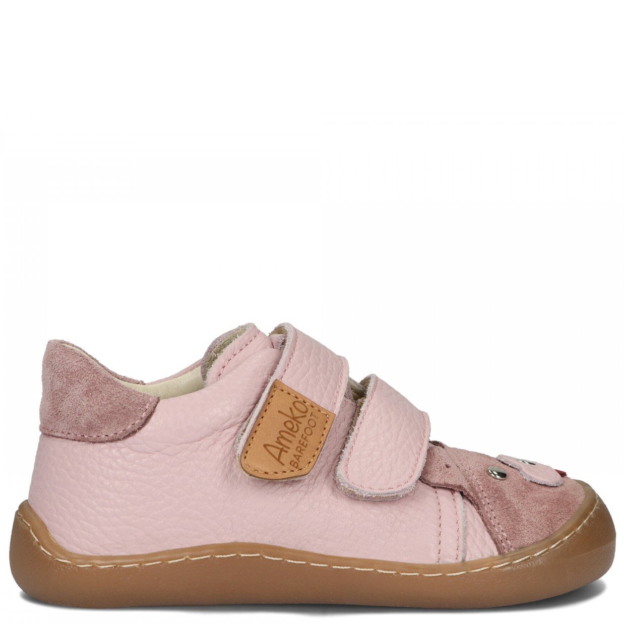 Dziewczęce półbuty barefoot Ameko Otis Kiti Rose - obrazek 2