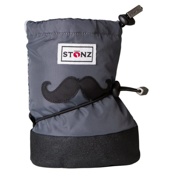 STONZ Buty dla noworodków i niemowląt Moustache Grey